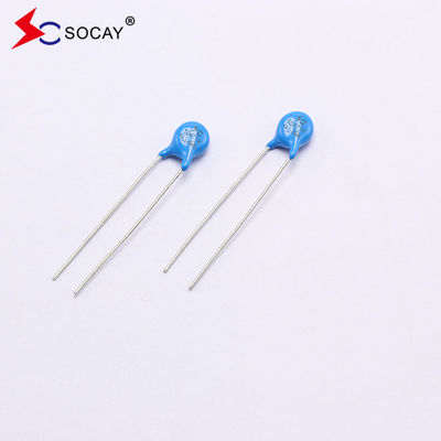 82V Varistor de óxido de chumbo metálico radial MOV 05D820K / 05D820KJ Ф5mm Tipo de pacote