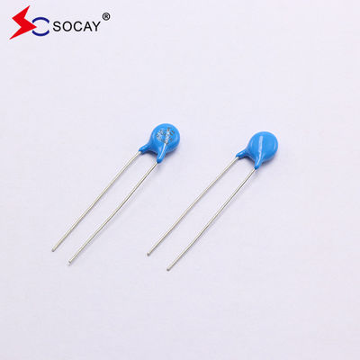 82V Varistor de óxido de chumbo metálico radial MOV 05D820K / 05D820KJ Ф5mm Tipo de pacote