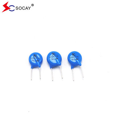 Blue ZOV Metal Mov Varistor Surge Protection Device 7D680K Radial com chumbo