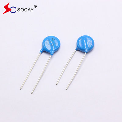 10D Série Metal Oxide Varistor 10D820K / 10D820KJ Ф10mm 135VC Potência nominal 0,4W