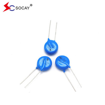 Ф14mm Varistor de óxido metálico 14D820K / 14D820KJ Para aplicações de baixa tensão de CC