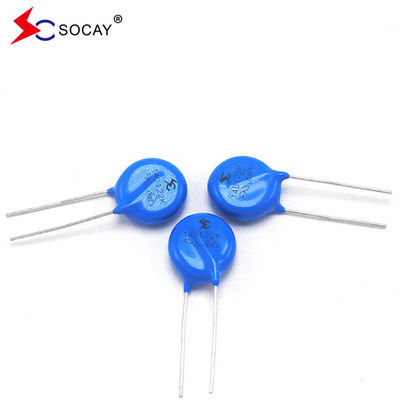 Ф14mm Varistor de óxido metálico 14D820K / 14D820KJ Para aplicações de baixa tensão de CC
