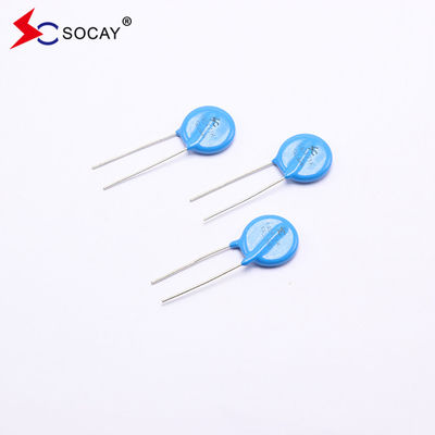 Ф14mm Varistor de óxido metálico 14D820K / 14D820KJ Para aplicações de baixa tensão de CC