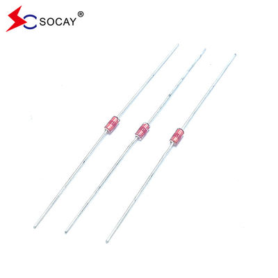 Tubo de descarga de vidro de chumbo axial SCA-141N 1.0pF 8/20μS 500A Protetores de falha de faísca