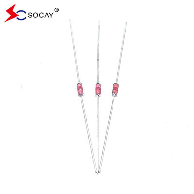 Tubo de descarga de vidro de chumbo axial SCA-141N 1.0pF 8/20μS 500A Protetores de falha de faísca
