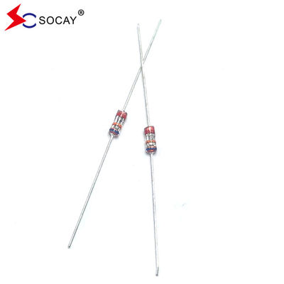 SCBE-141N Tubo de descarga de vidro de chumbo axial SPG 140 VS Spark Gap Arrester