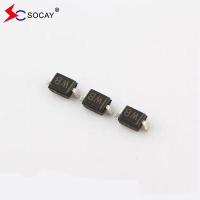 10V 200mW Zener SMD Diodo BZT52C10S Componentes eletrónicos