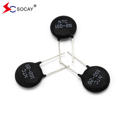 SOCAY Power NTC Thermistor MF72-SCN10D-20 10Ω 20mm Imax Ampla faixa de resistência