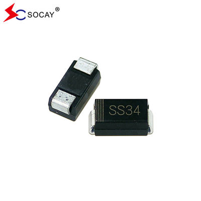 40VRRM SBD Diodo Schottky SS34A 28VRMS 3A I(AV) 0,55 VF DO-214AC