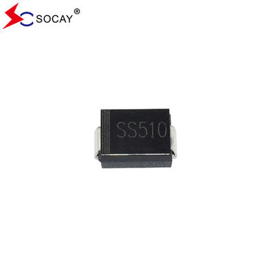 VRRM 40V SS54B SS510B 100VRRM Rectificadores de barreira Schottky 0,55V Voltagem para a frente