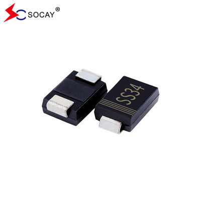 SS34C Diodo de barreira Schottky 40VRRM 20VRRM SMC Pacote Rectificadores de barreira Schottky