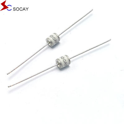 Tubos de descarga de gás de 10kA com material de chumbo de cobre enlatado e material de caixa PA66 SC2E5 4000DL