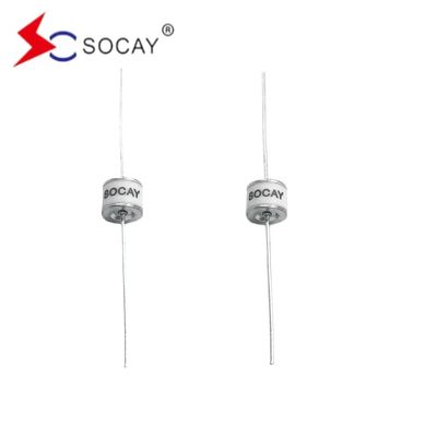 Voltagem de ignição de corrente contínua 100V/μs 150V±20% Tubo de descarga de gás Φ8*6mm SC2E8-150ML Para protecção contra sobretensões