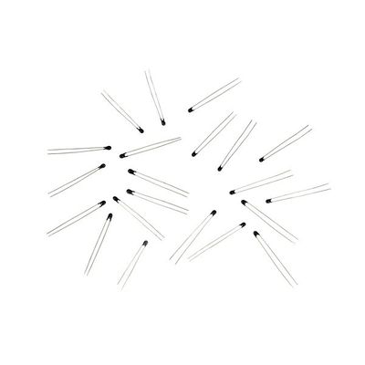 MF52-CP Serise MF52-502F3470FBCP RoHS Compliant Pearl Shape NTC Thermistor para temperatura ambiente -40 ~ 125
