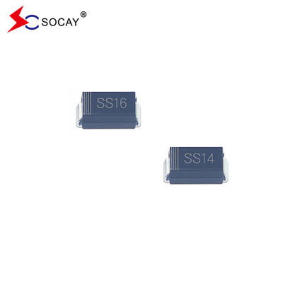 SOCAY SS16A Superficie Mount Schottky Barrier Rectifiers 40A Corrente de sobrecarga máxima para a frente
