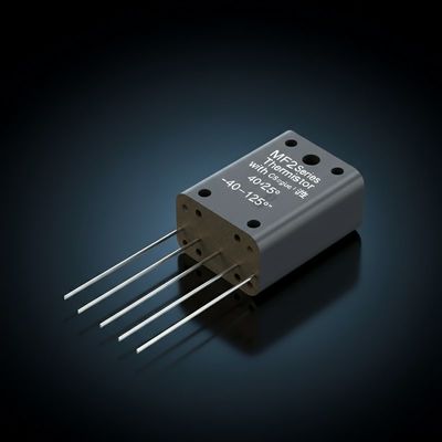 MF52 Série NTC Thermistor com conformidade RoHS e temperatura de funcionamento de -40 a 125 graus C