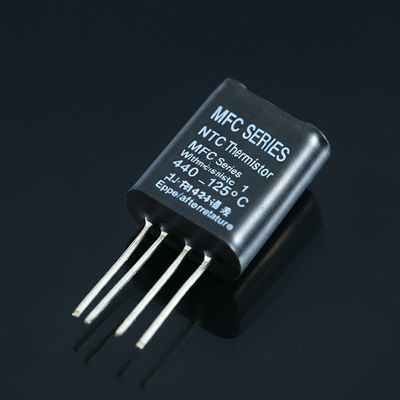 MF52 Série NTC Thermistor com conformidade RoHS e temperatura de funcionamento de -40 a 125 graus C