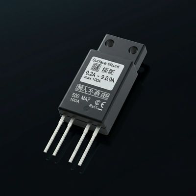 Montado na superfície, fusível reiniciável Radial 0.2A - 10A 9.0Ω Max 100A Corrente de viagem