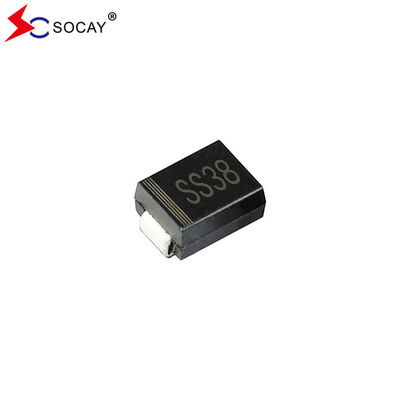 Socay 3A Corrente de sobretensão SS38B Rectificadores de barreira Schottky DO-214AA(SMB) Pacote